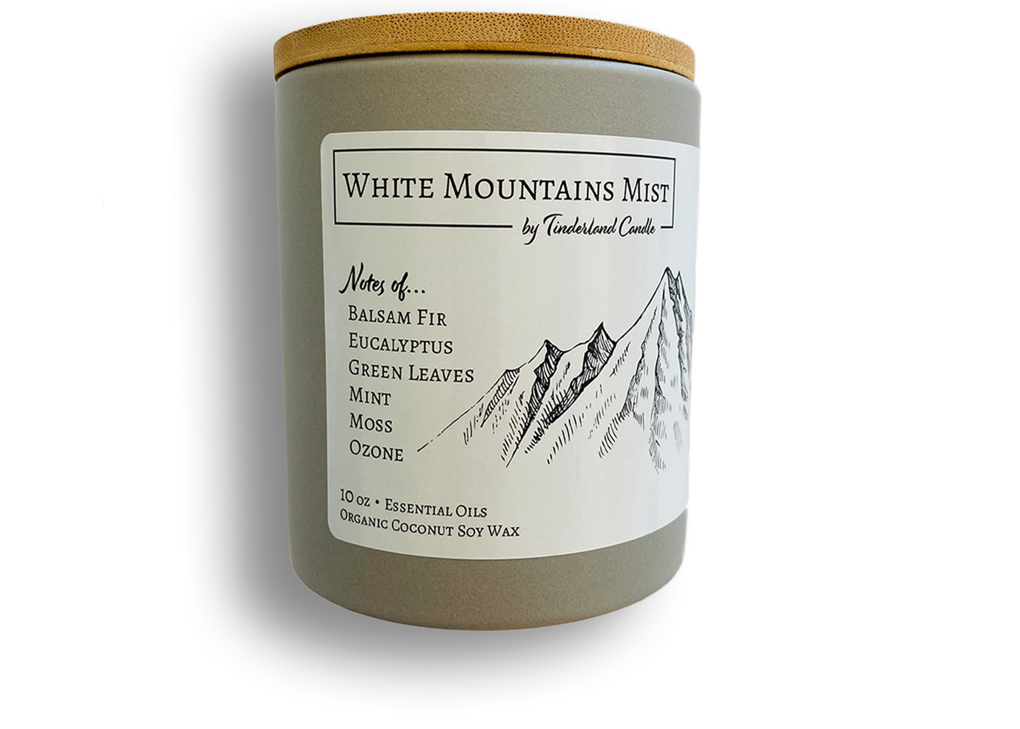 White Mountains Mist Candle