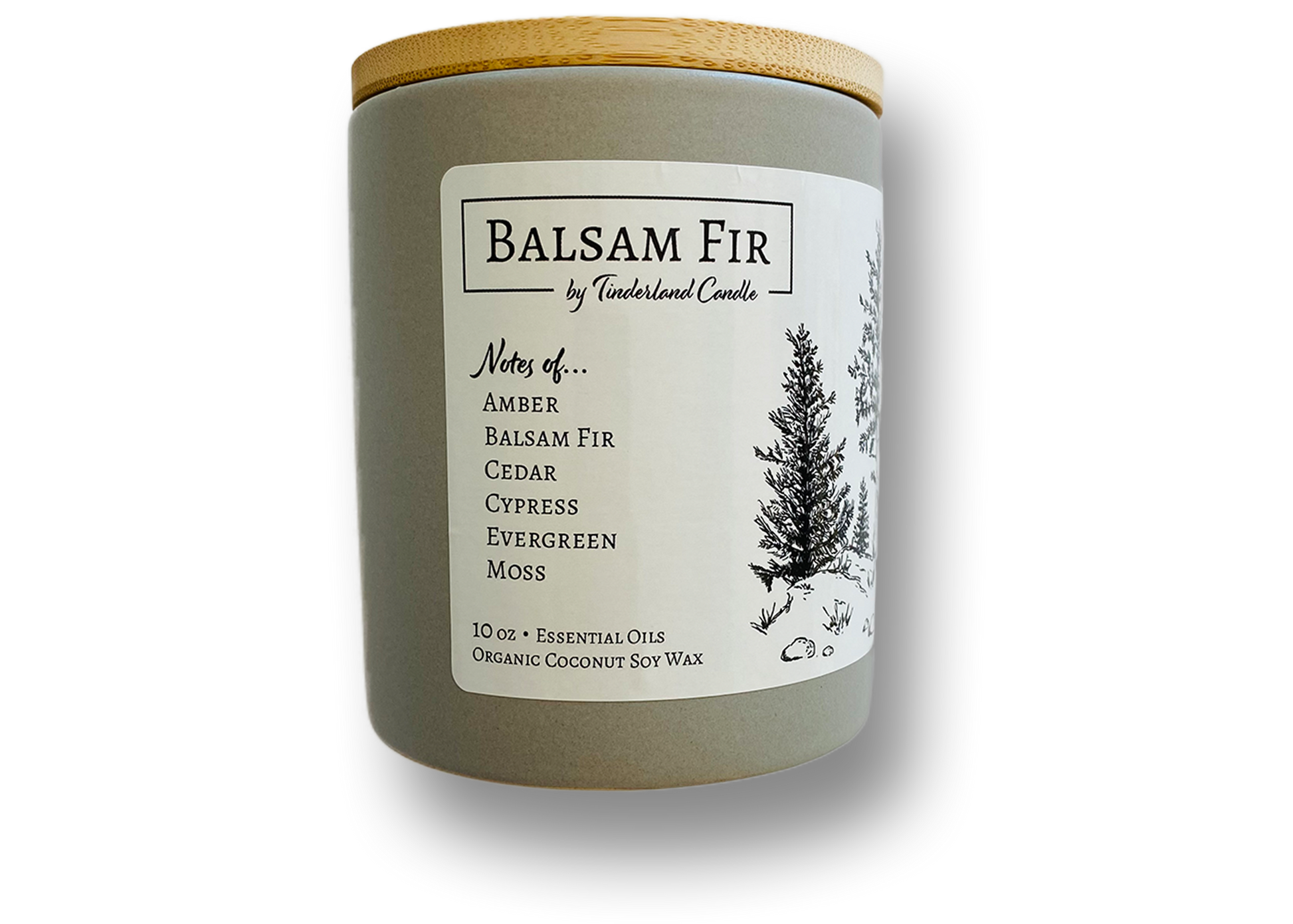 Balsam Fir Candle Tinderland Candle