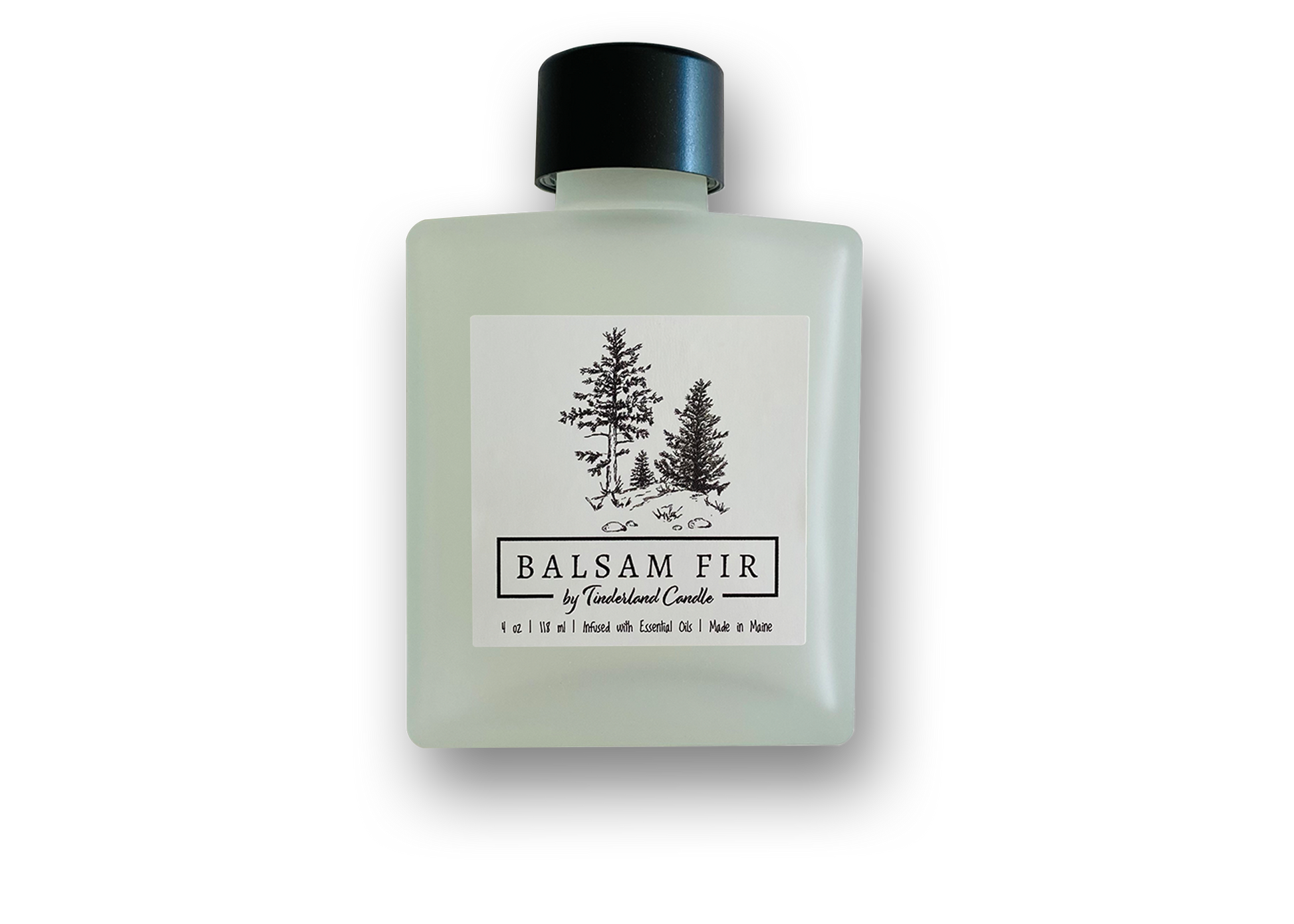 Balsam Fir Natural Reed Diffuser Tinderland Candle
