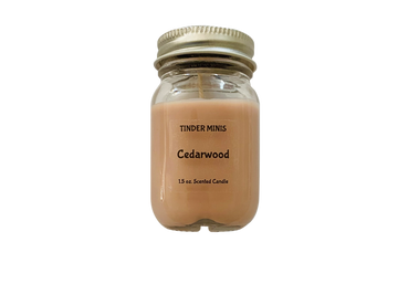 Cedarwood Tinder Mini Candle