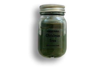 Christmas Tree Tinder Mini Candle
