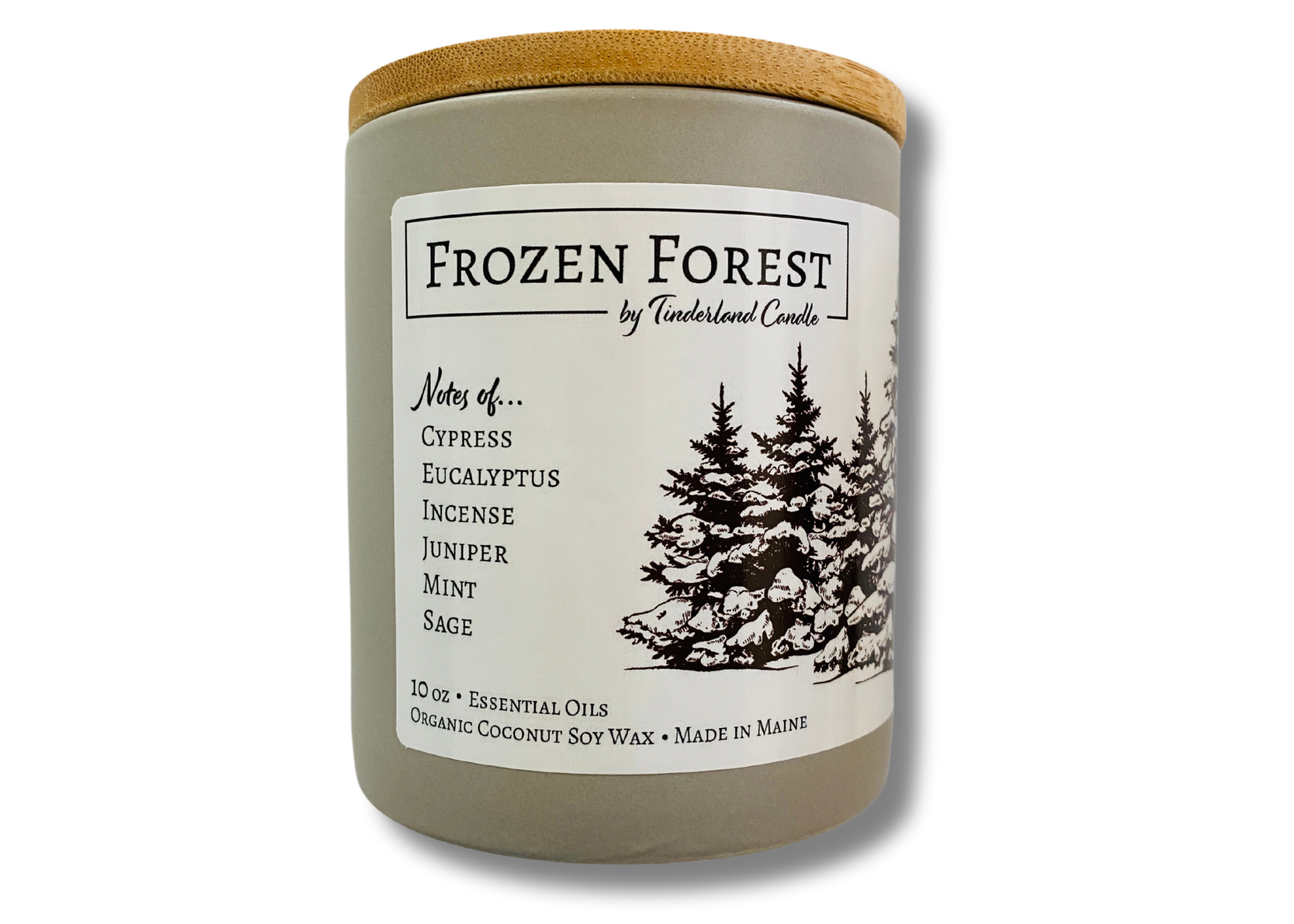 Frozen Forest Candle