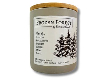 Frozen Forest Candle