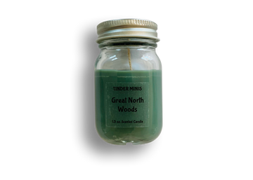 Great North Woods Tinder Mini Candle