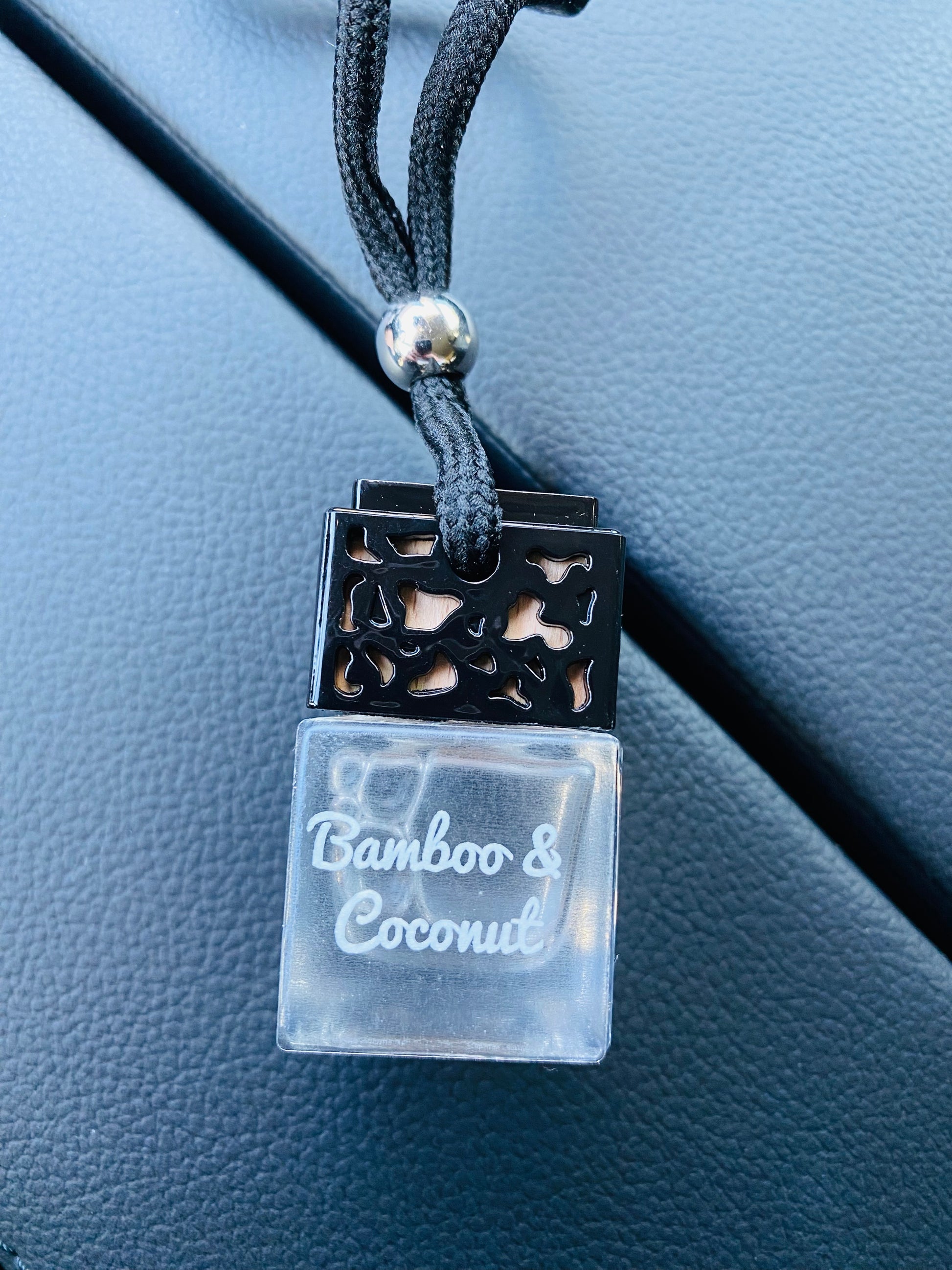 Bamboo & Coconut Car Air Freshener Tinderland Candle