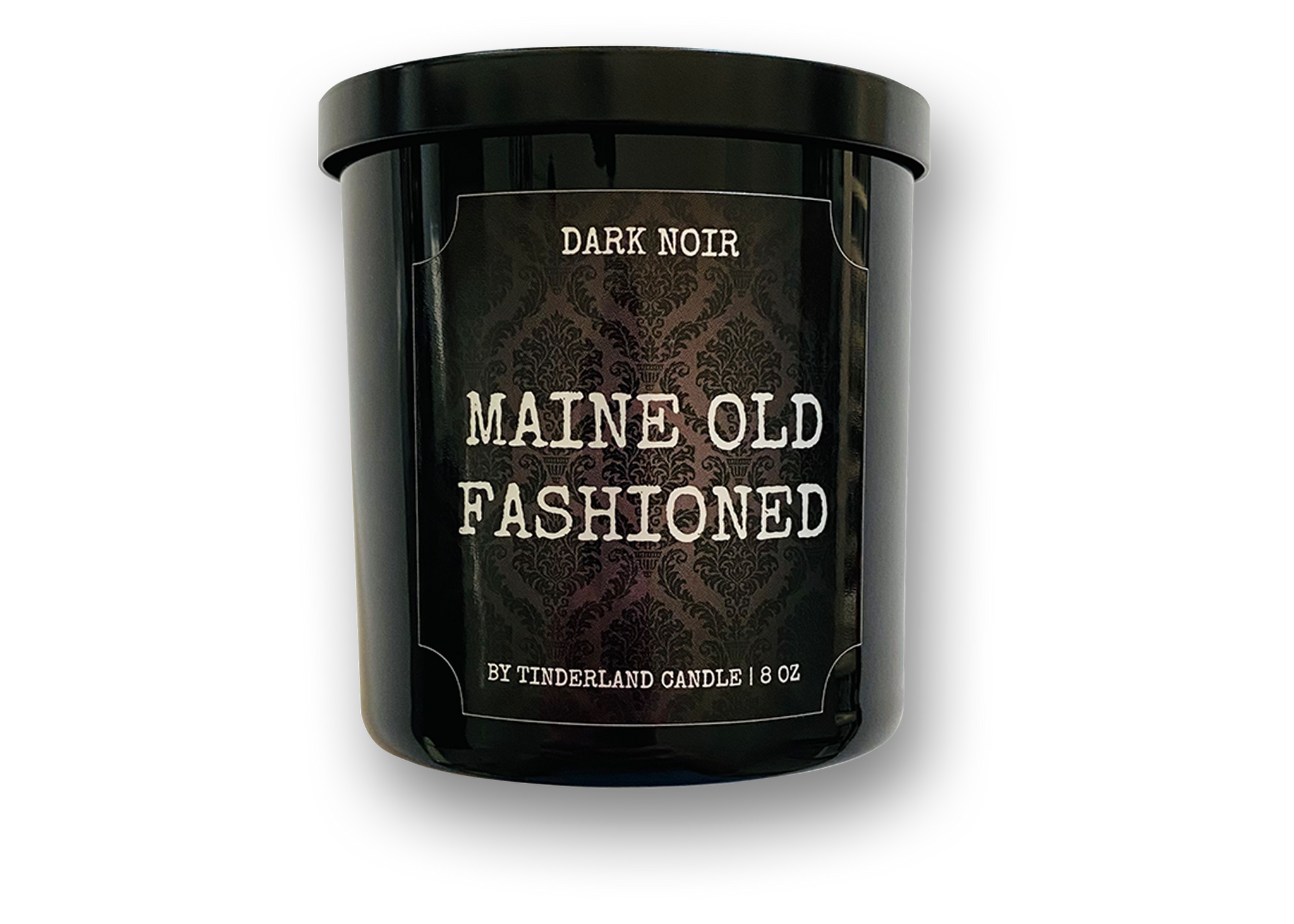 Maine Old Fashioned Dark Noir Candle