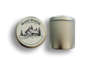 Maine Winter Travel Tin