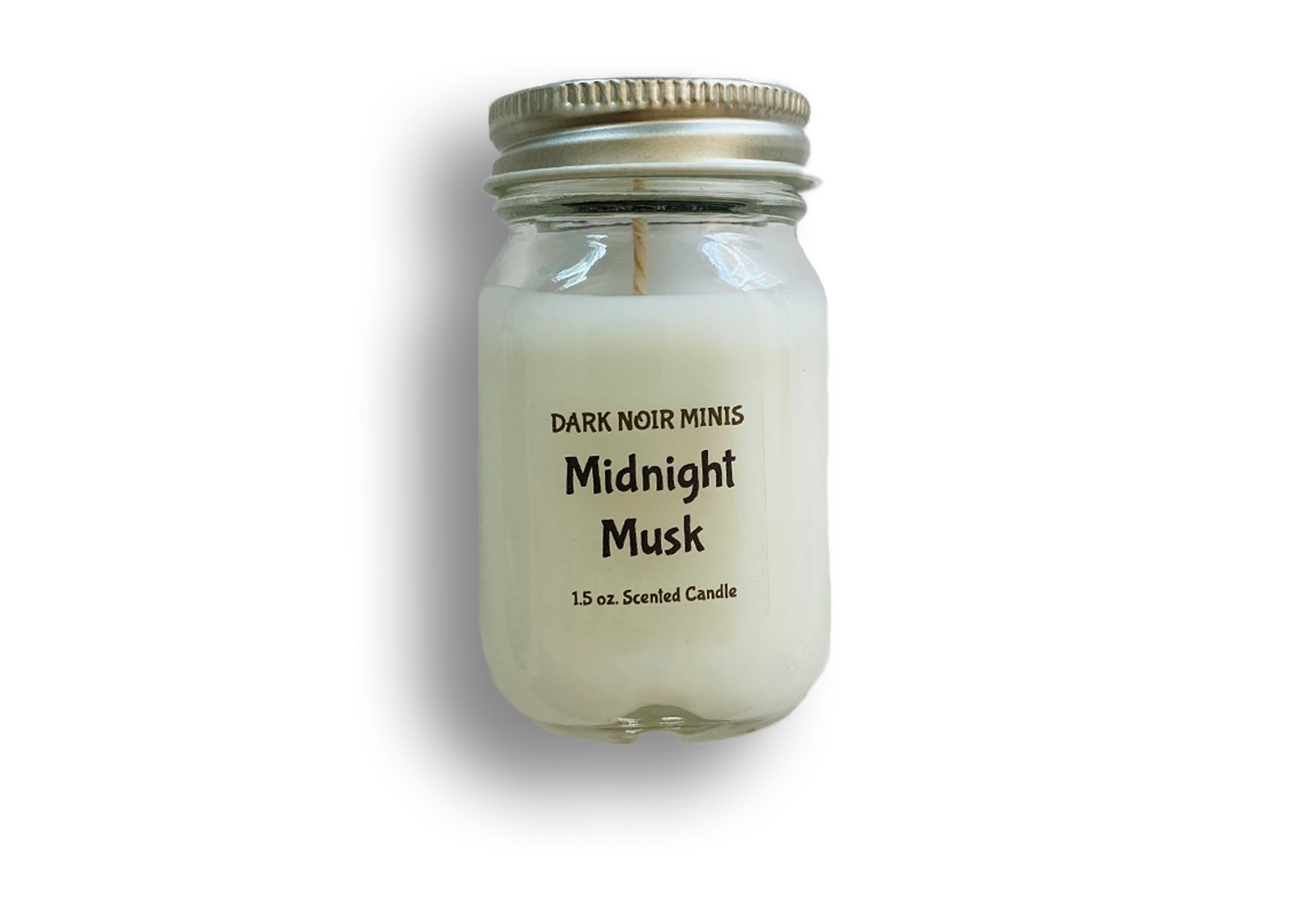 Midnight Musk Dark Noir Mini Candle