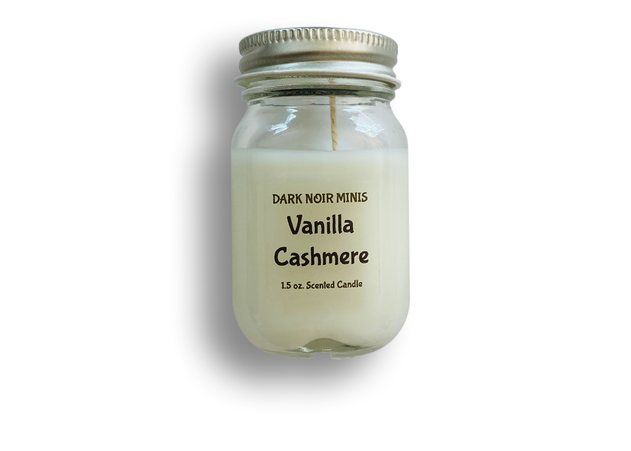 Vanilla Cashmere Dark Noir Mini Candle
