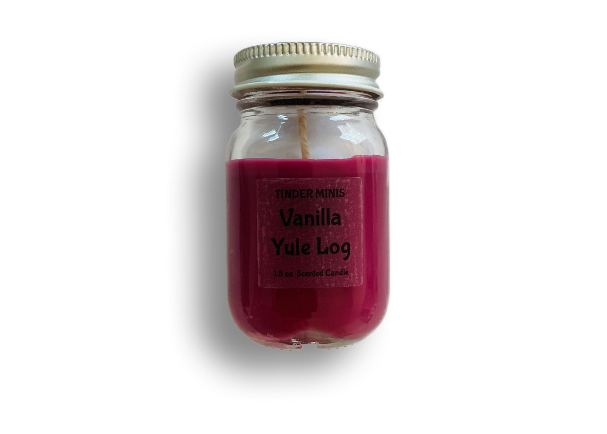 Vanilla Yule Log Tinder Mini Candle